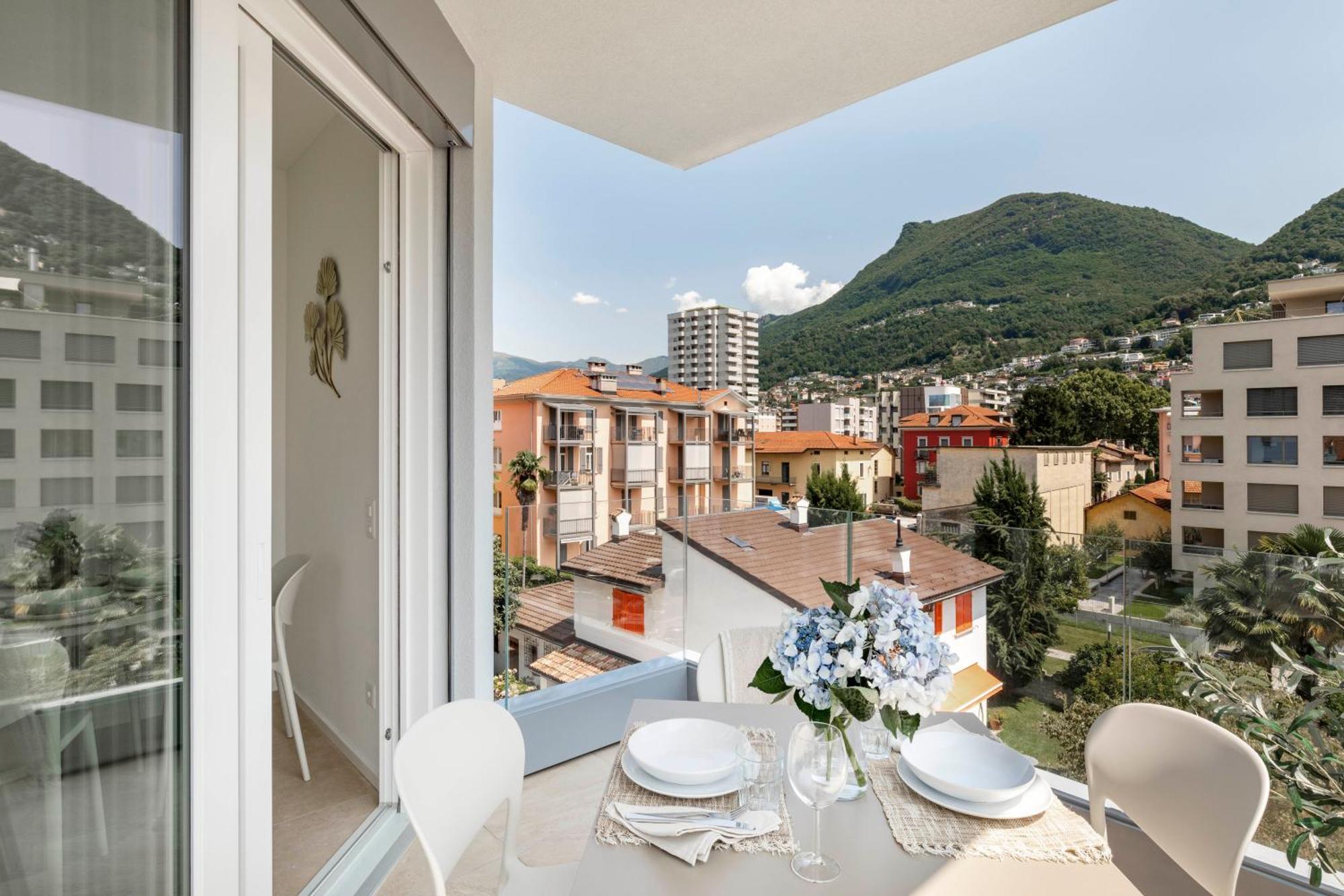 Regalia Suites - Free Parking Lugano Esterno foto