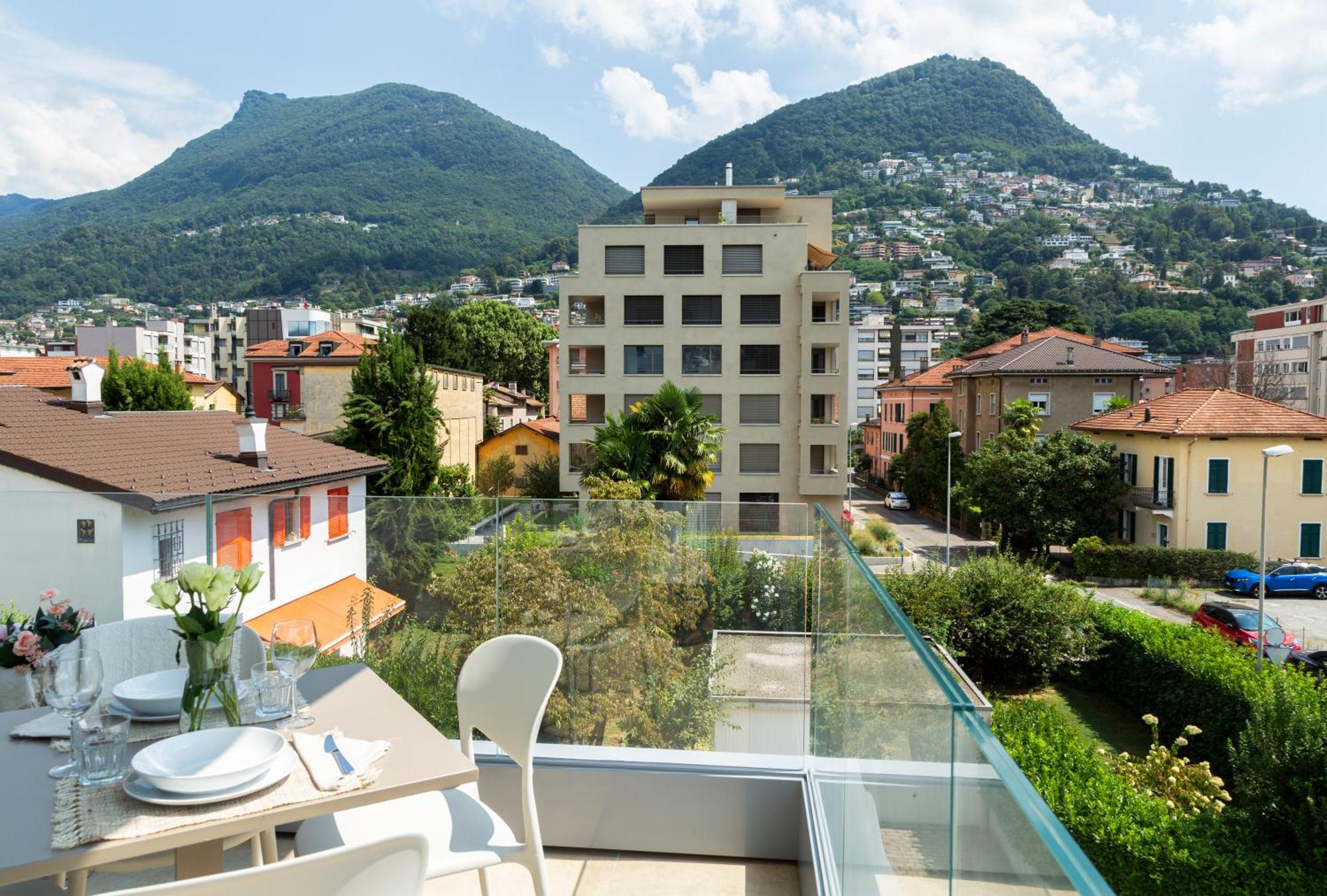 Regalia Suites - Free Parking Lugano Esterno foto